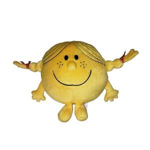 Little Miss Sunshine Plush THOIP Mr. Men Yellow 8" stuffed animal toy 2009  GUC